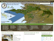 Tablet Screenshot of acguanacaste.ac.cr